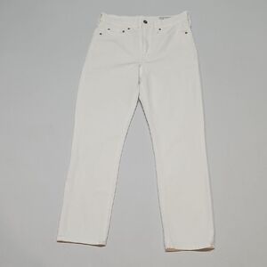 ​GAP Women’s White High Rise Slim Leg Jeans - Size 6